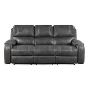 8549GRY*2 2pc Set: Sofa, Love - 8549GRY*2