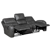 8549GRY*2 2pc Set: Sofa, Love - 8549GRY*2