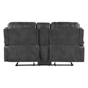 8549GRY*2 2pc Set: Sofa, Love - 8549GRY*2