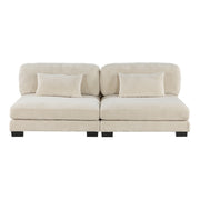 8555BE*2AC1CROT (4)4-Piece Modular Sectional with Ottoman - 8555BE*2AC1CROT