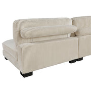 8555BE*2AC1CROT (4)4-Piece Modular Sectional with Ottoman - 8555BE*2AC1CROT