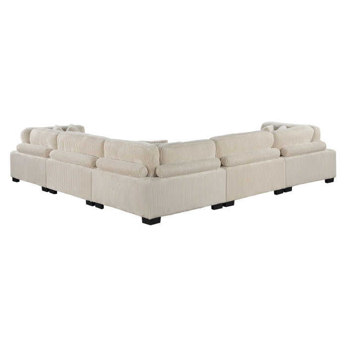 8555BE*2AC3CR (5)5-Piece Modular Sectional - 8555BE*2AC3CR