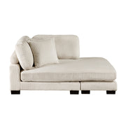 8555BE*2CR3ACVCOT (7)7-Piece Modular Sectional with Reversible Chaise and Ottoman - 8555BE*2CR3ACVCOT