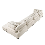 8555BE*CR2ACVC (4)4-Piece Modular Sectional with Reversible Chaise - 8555BE*CR2ACVC