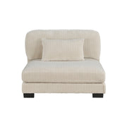 8555BE*CR2ACVCOT (5)5-Piece Modular Sectional with Reversible Chaise and Ottoman - 8555BE*CR2ACVCOT
