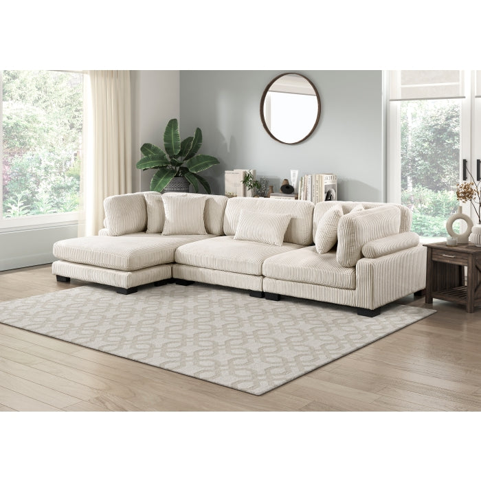 8555BE*CRACVC (3)3-Piece Modular Sectional with Reversible Chaise - 8555BE*CRACVC