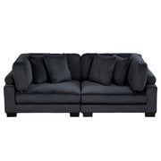 8555BK-2* (2)Love Seat - 8555BK-2*