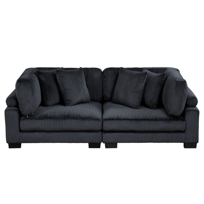 8555BK-2* (2)Love Seat - 8555BK-2*