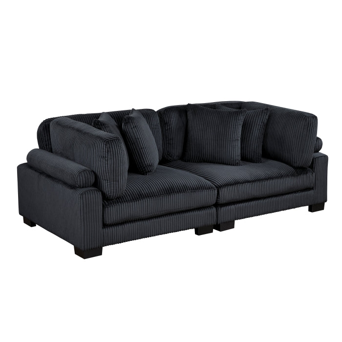 8555BK-2* (2)Love Seat - 8555BK-2*