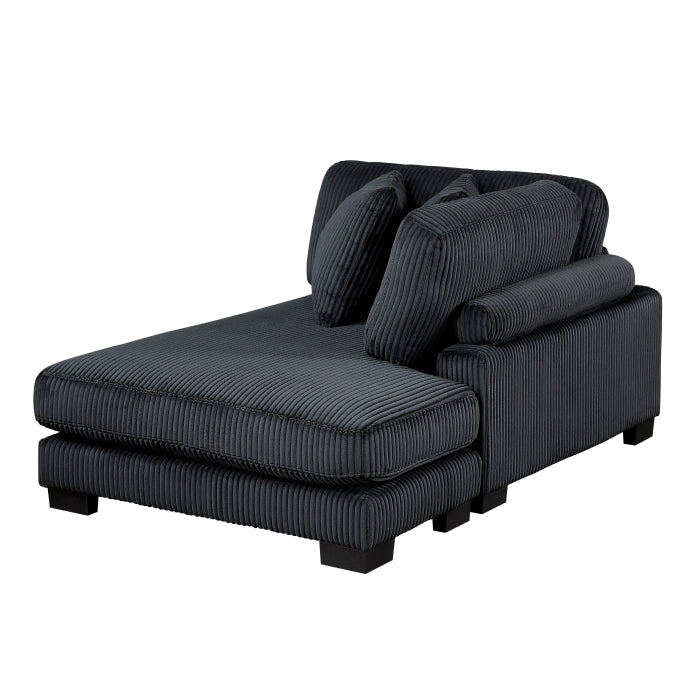 8555BK*2CR3ACVCOT (7)7-Piece Modular Sectional with Reversible Chaise and Ottoman - 8555BK*2CR3ACVCOT