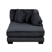 8555BK*2CR3ACVCOT (7)7-Piece Modular Sectional with Reversible Chaise and Ottoman - 8555BK*2CR3ACVCOT