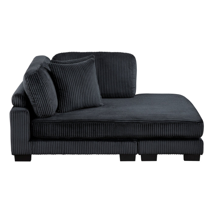 8555BK*2CR3ACVCOT (7)7-Piece Modular Sectional with Reversible Chaise and Ottoman - 8555BK*2CR3ACVCOT