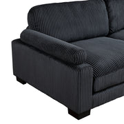 8555BK*3CRACOT (5)5-Piece Modular Sectional with Ottoman - 8555BK*3CRACOT