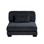 8555BK*5SC (5)5-Piece Modular Sectional - 8555BK*5SC