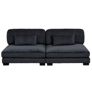 8555BK*5SC (5)5-Piece Modular Sectional - 8555BK*5SC