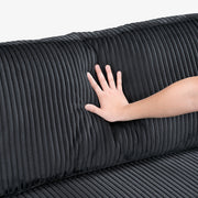 8555BK*5SC (5)5-Piece Modular Sectional - 8555BK*5SC