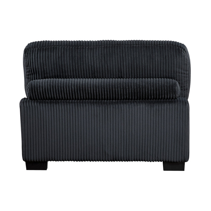8555BK*6OT (6)6-Piece Modular Sectional with Ottoman - 8555BK*6OT