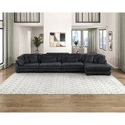 8555BK*CR2ACVC (4)4-Piece Modular Sectional with Reversible Chaise - 8555BK*CR2ACVC