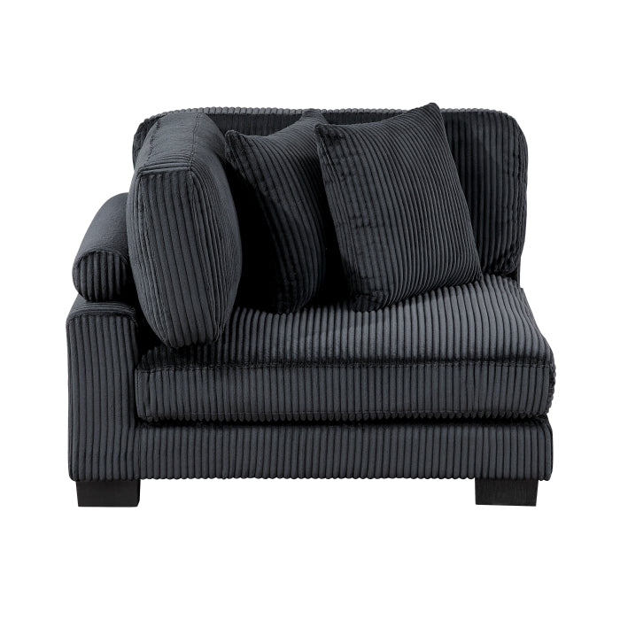8555BK*CRACVC (3)3-Piece Modular Sectional with Reversible Chaise - 8555BK*CRACVC
