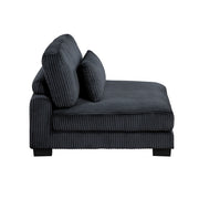 8555BK*CRACVCOT (4)4-Piece Modular Sectional with Reversible Chaise and Ottoman - 8555BK*CRACVCOT