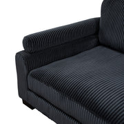 8555BK*CRACVCOT (4)4-Piece Modular Sectional with Reversible Chaise and Ottoman - 8555BK*CRACVCOT
