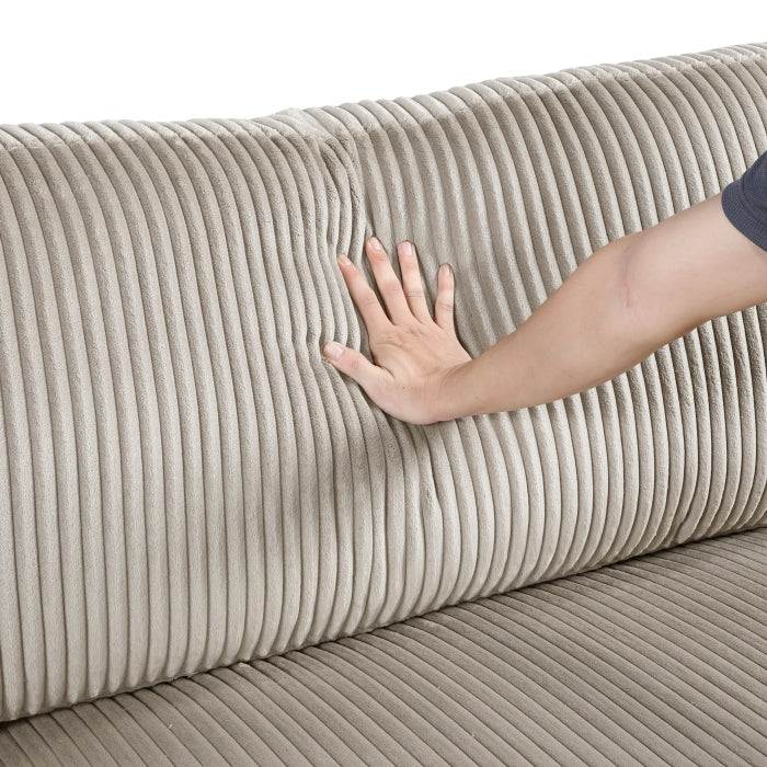 8555GB*2CR2AC2OT (6)6-Piece Modular Sectional with Ottomans - 8555GB*2CR2AC2OT
