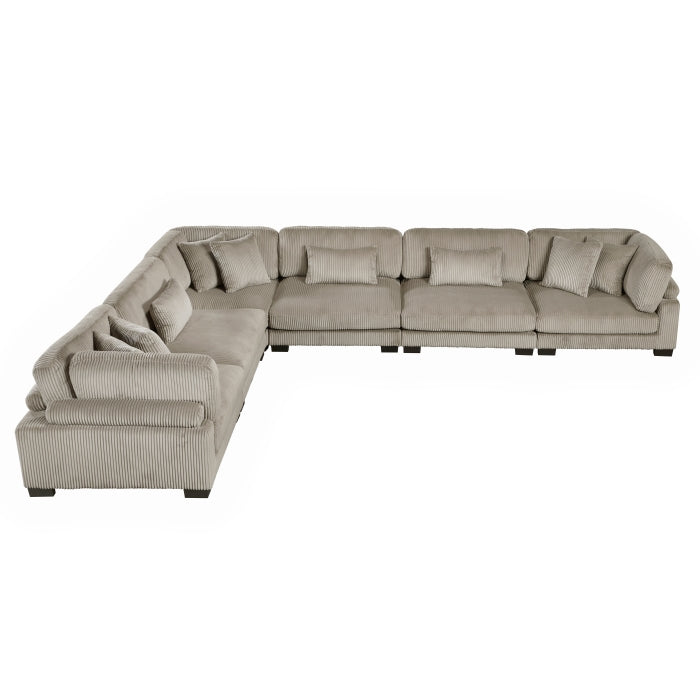 8555GB*3CR3AC (6)6-Piece Modular Sectional - 8555GB*3CR3AC