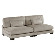 8555GB*3CR3AC (6)6-Piece Modular Sectional - 8555GB*3CR3AC