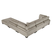 8555GB*5OT (5)5-Piece Modular Sectional with Ottoman - 8555GB*5OT