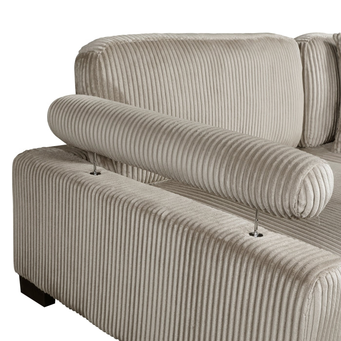 8555GB*5OT (5)5-Piece Modular Sectional with Ottoman - 8555GB*5OT