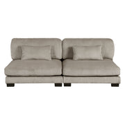 8555GB*6OT (6)6-Piece Modular Sectional with Ottoman - 8555GB*6OT