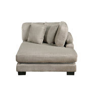 8555GB*CR2ACVCOT (5)5-Piece Modular Sectional with Reversible Chaise and Ottoman - 8555GB*CR2ACVCOT