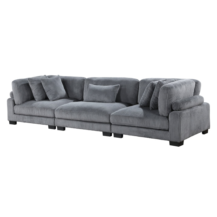 8555GY-3* (3)Sofa - 8555GY-3*