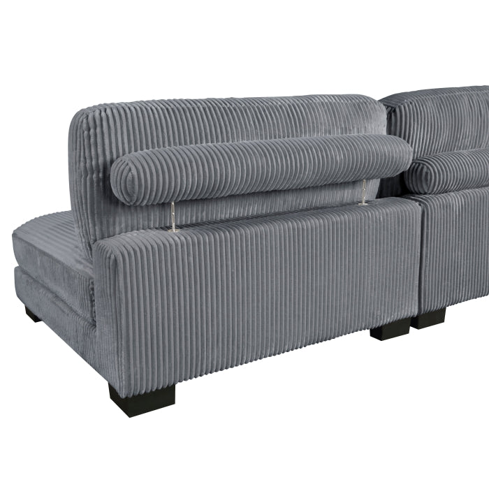 8555GY*3CR3AC (6)6-Piece Modular Sectional - 8555GY*3CR3AC