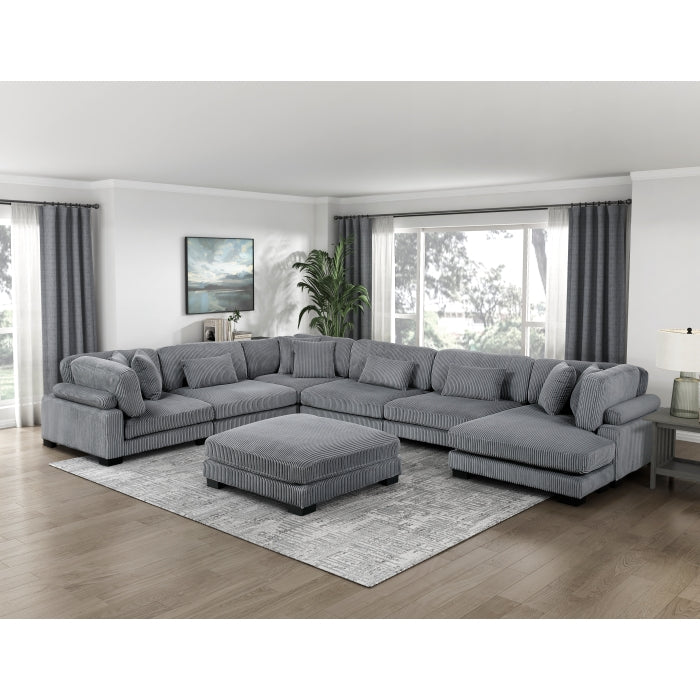 8555GY-4 Ottoman - 8555GY-4