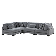 8555GY*4SC (4)4-Piece Modular Sectional - 8555GY*4SC