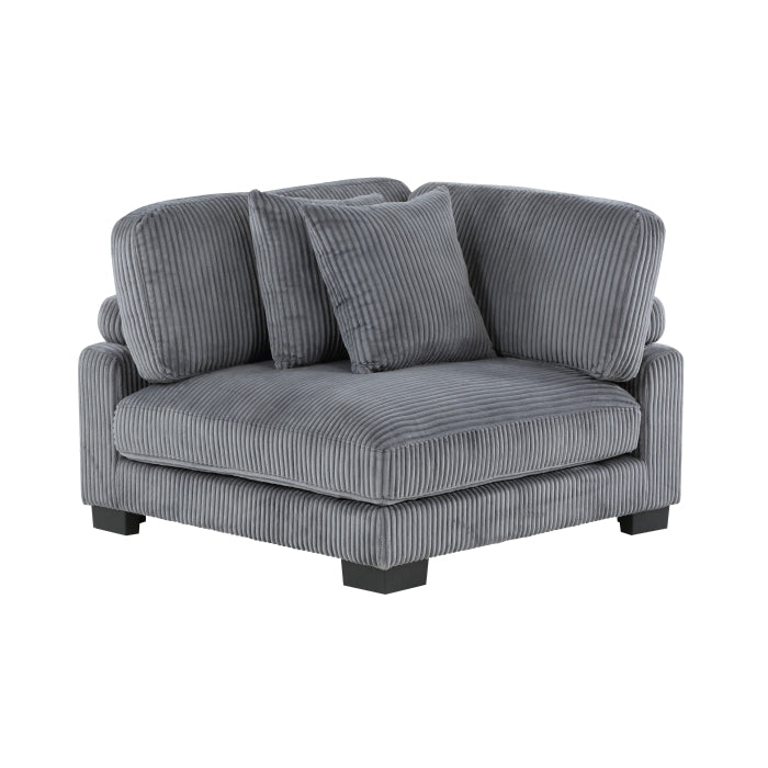 8555GY*4SC (4)4-Piece Modular Sectional - 8555GY*4SC