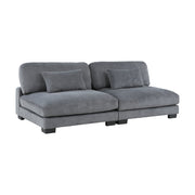 8555GY*5SC (5)5-Piece Modular Sectional - 8555GY*5SC