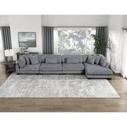 8555GY-AC Armless Chair - 8555GY-AC