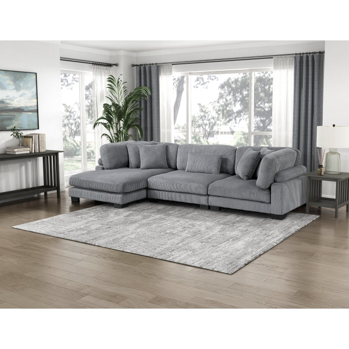 8555GY-AC Armless Chair - 8555GY-AC