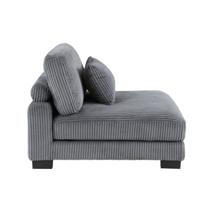 8555GY-AC Armless Chair - 8555GY-AC
