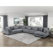 8555GY-AC Armless Chair - 8555GY-AC