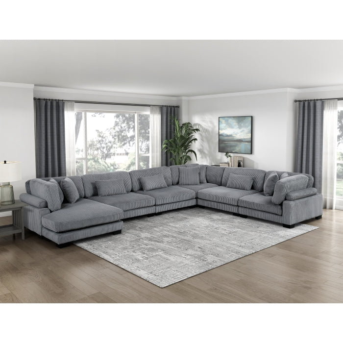 8555GY-AC Armless Chair - 8555GY-AC