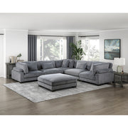 8555GY-AC Armless Chair - 8555GY-AC