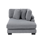8555GY*CRACVC (3)3-Piece Modular Sectional with Reversible Chaise - 8555GY*CRACVC