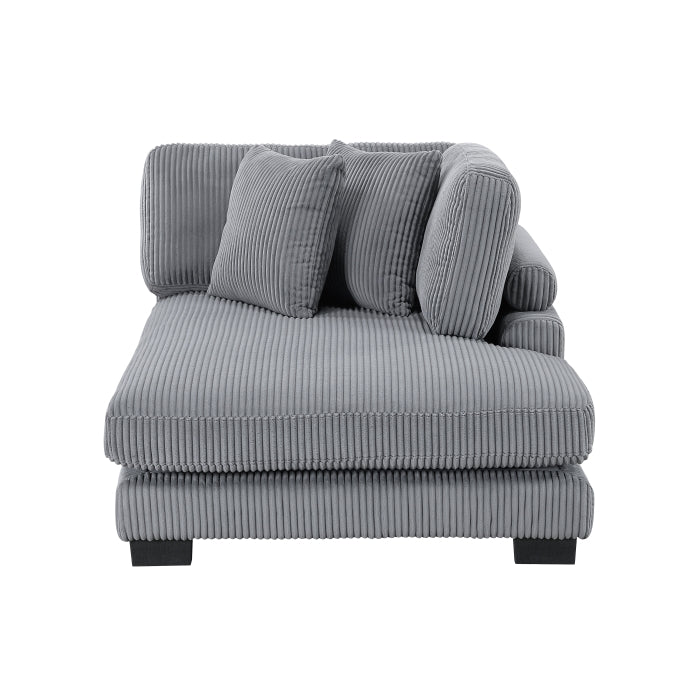 8555GY-VC Reversible Chaise - 8555GY-VC