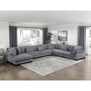8555GY-VC Reversible Chaise - 8555GY-VC