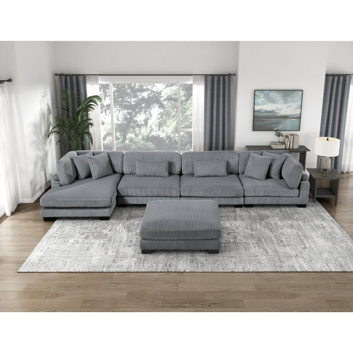 8555GY-VC Reversible Chaise - 8555GY-VC