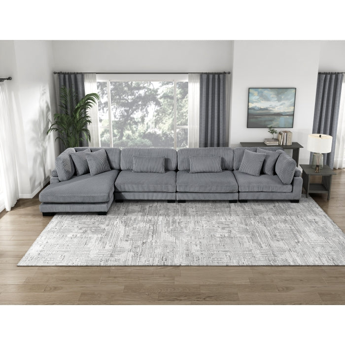 8555GY-VC Reversible Chaise - 8555GY-VC
