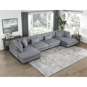 8555GY-VC Reversible Chaise - 8555GY-VC